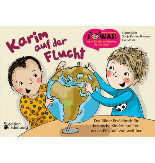 Karim auf der Flucht - Das Bilderbuch zum Thema Flüchtlinge (Cover)