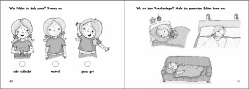 Wilma und die Windpocken - Das Bilder-Erzählbuch (Innenansicht)