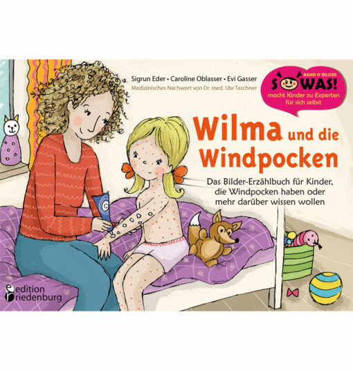Wilma und die Windpocken - Das Bilder-Erzählbuch (Cover)