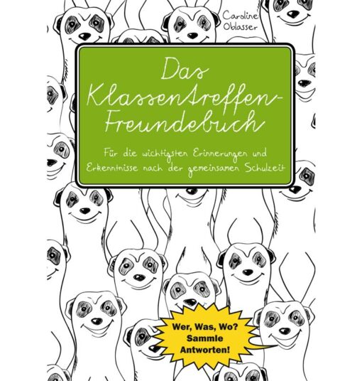 das klassentreffen freundebuch fuer erwachsene cover