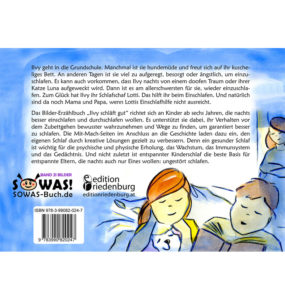 Ilvy schläft gut - Schlafen lernen mit System (Backcover)