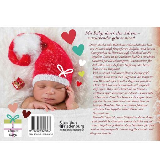 Baby Adventskalender - Ein zauberhaft fotografierter Bilderbuch-Adventskalender für Schwangere, Mamas und Papas (BC)