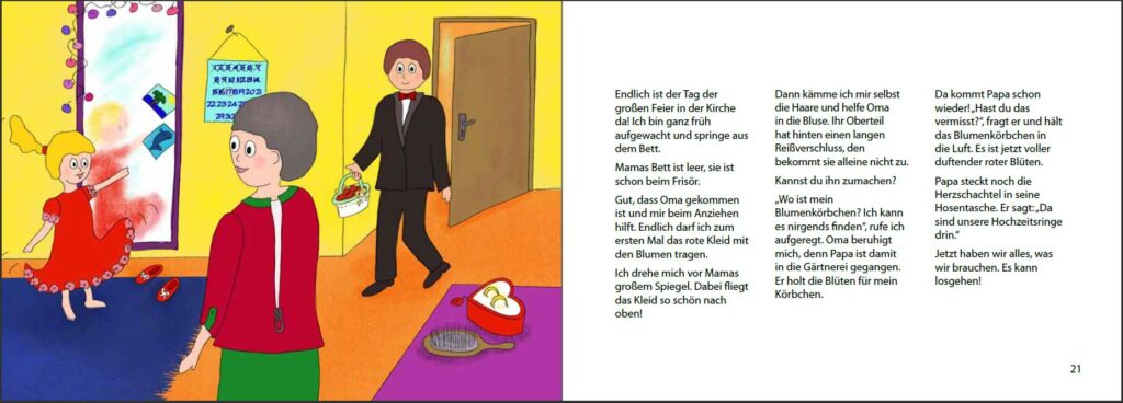 Mama und Papa heiraten: Bilderbuch ab 4 | edition riedenburg