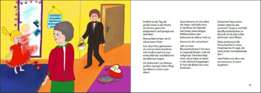 Mama und Papa heiraten: Bilderbuch Hochzeit ab 4 Jahren (Innenansicht)
