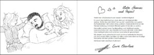 Das Geschwister Kritzelmalbuch zum Baby (Innenansicht)