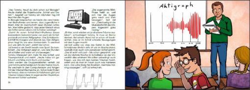 Genial im Schlaf - Geheimnisse aus dem Schlaflabor für Bestnoten und mehr Power am Tag (Innenansicht)