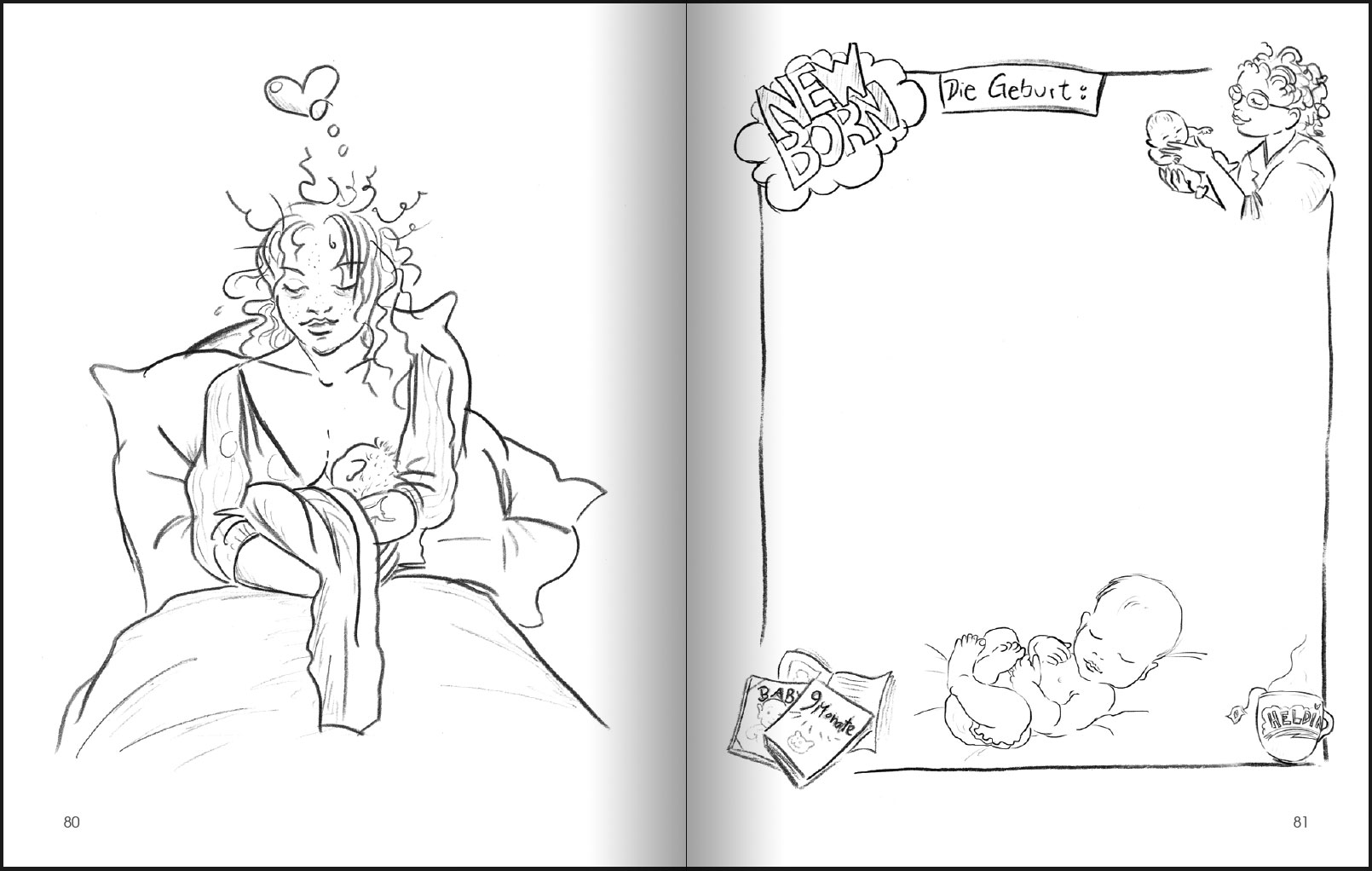 Voller Vorfreude auf mein Baby: Schwangerschaftstagebuch zum Ausmalen – Bild 8