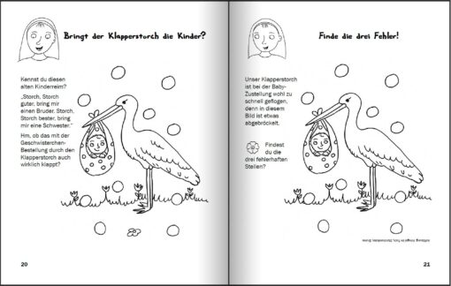 Das große Storchenmalbuch (Innenansicht)