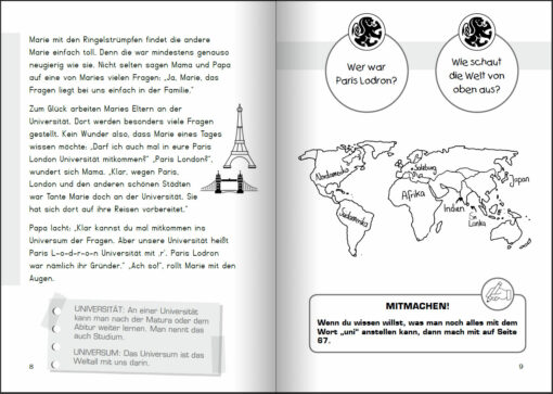 Marie - Die Fragenstellerin (Innenansicht)