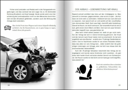 Nach dem Unfall: Buch zur Verkehrssicherheit (Innenansicht)