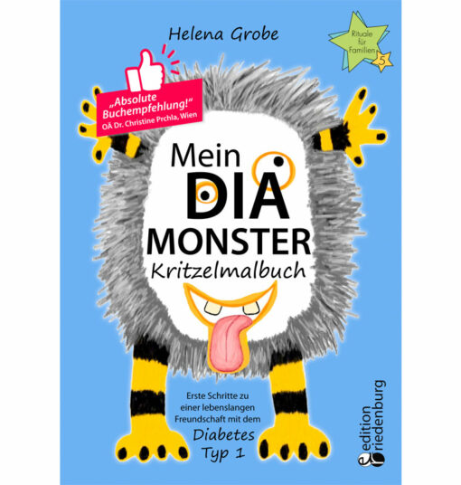 Mein Dia-Monster Kritzelmalbuch (Cover)