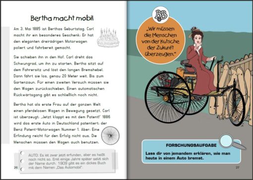 Bertha Benz - Die erste Autofahrerin (Innenansicht)