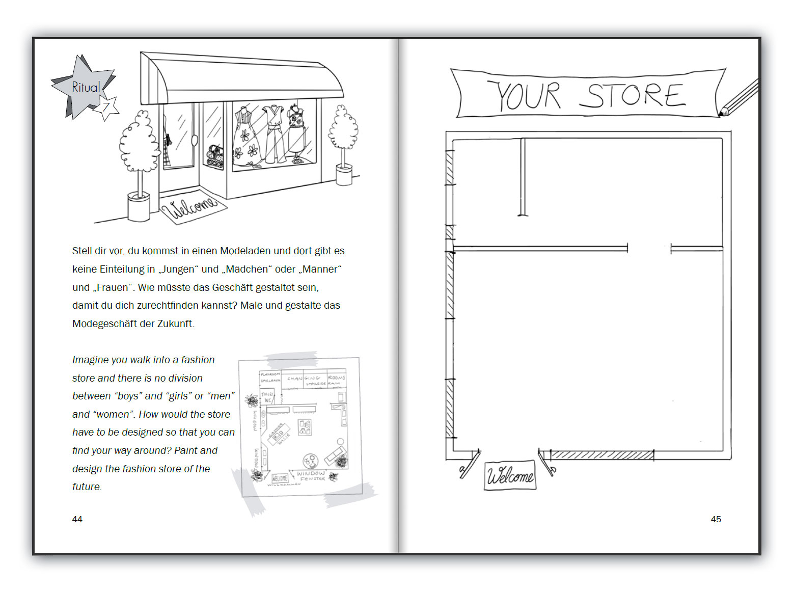 Kleider sind für alle da! Dresses Are For Everyone! (Innenansicht)