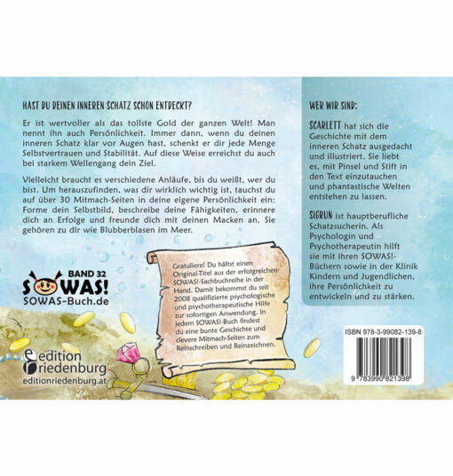 Dein innerer Schatz - SOWAS!-Buch zur Persönlichkeitsentwicklung bei Kindern (Cover Rückseite)
