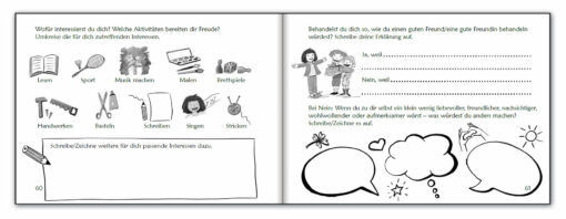 Dein innerer Schatz - SOWAS!-Buch zur Persönlichkeitsentwicklung bei Kindern (Innenansicht)