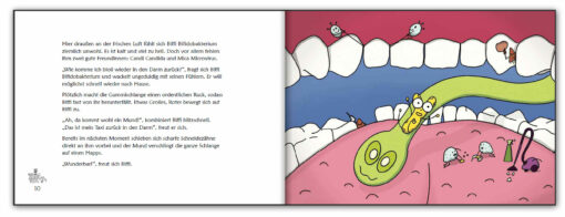 Die Darmhelden - Auf Abenteuerreise durch das Mikrobiom (Innenansicht)