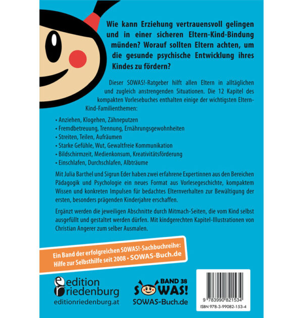 Starke Gefühle, Streiten, Zähneputzen (Cover Rückseite)