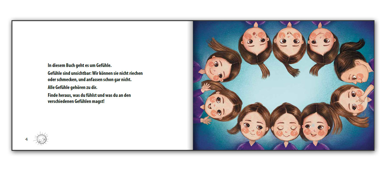 Was fühlst du? Das Gefühlebuch für Kinder zum Mitmachen (Innenansicht)