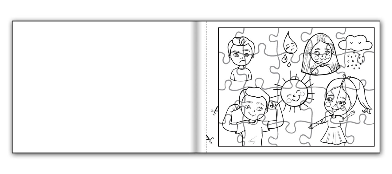 Was fühlst du? Das Gefühlebuch für Kinder zum Mitmachen (Innenansicht)