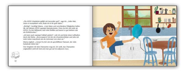ADHS Schatzkiste - Das Mitmach-Buch für mehr Funkeln in deinem Leben (Innenansicht)