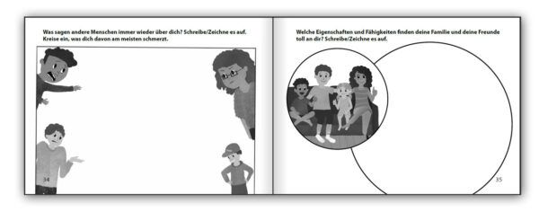 ADHS Schatzkiste - Das Mitmach-Buch für mehr Funkeln in deinem Leben (Innenansicht)